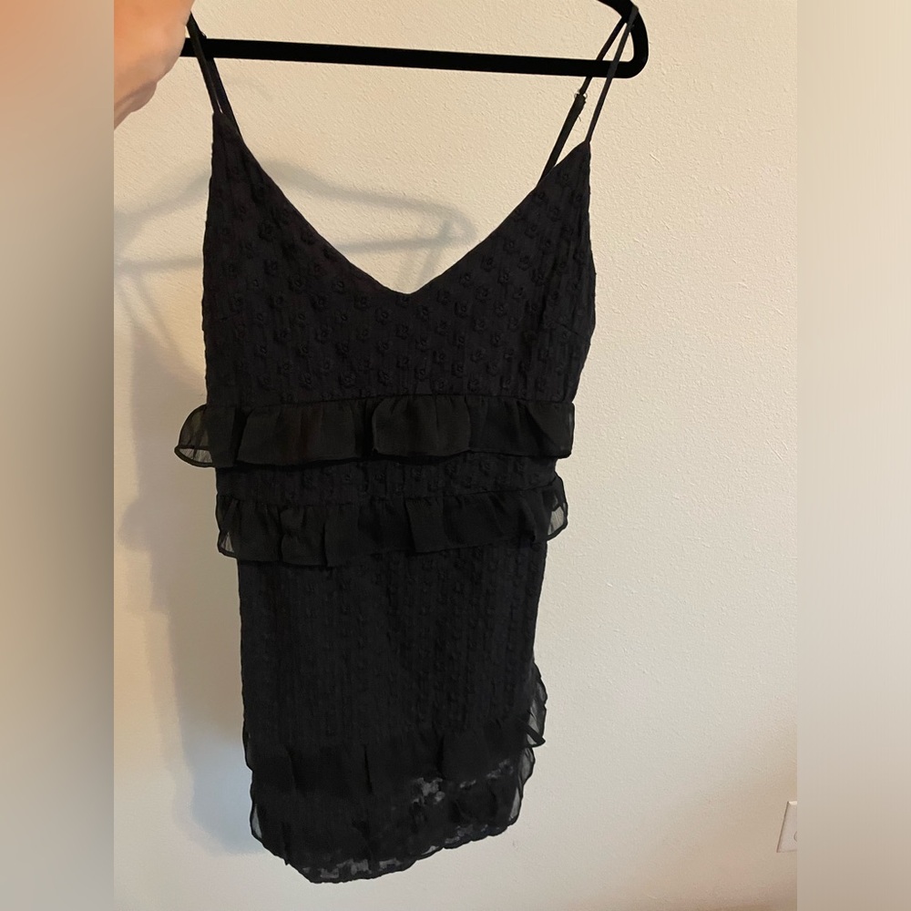 Impeccable Pig Black Mini Dress